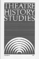 Book cover of: Theatre History Studies 1991. By: Ron Engle