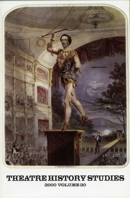 Book cover of: Theatre History Studies 2000. By: Robert A. Schanke