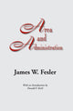 Book cover of: Area and Administration. By: James W. Fesler