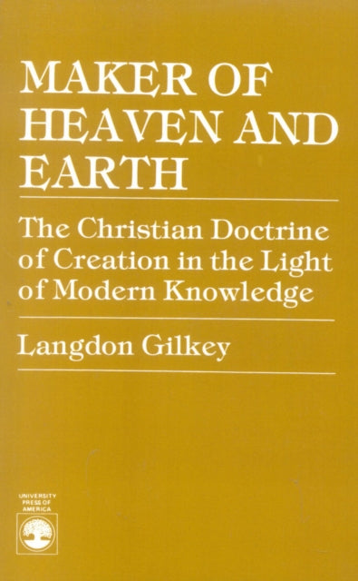 Book cover of: Maker of Heaven and Earth