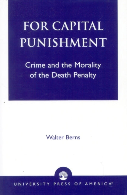 Book cover of: For Capital Punishment
