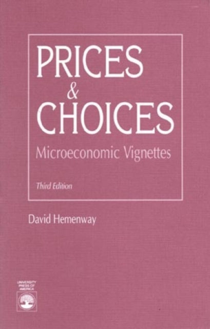 Book cover of: Prices and Choices