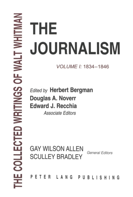Book cover of: Collected Writings of Walt Whitman