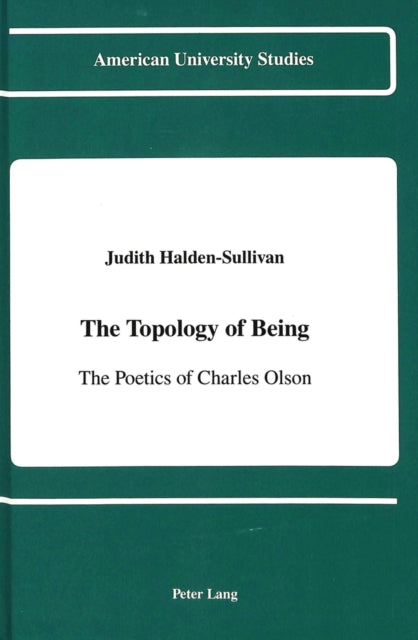 Book cover of: Topology of Being