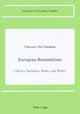 Book cover of: European Romanticism