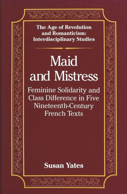 Book cover of: Maid and Mistress. By: Susan Yates