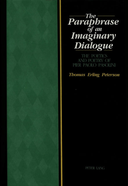 Book cover of: Paraphrase of an Imaginary Dialogue