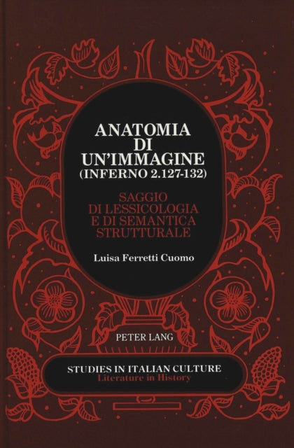 Book cover of: Anatomia di Un'immagine (Inferno 2.127-132)