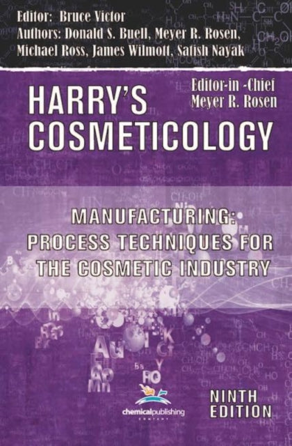 Book cover of: Manufacturing: Process Techniques for the Cosmetic Industry. By: Donald Buell