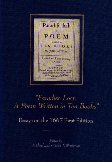 Book cover of: “Paradise Lost: A Poem Written in Ten Books”. By: John Milton