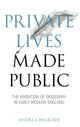 Book cover of: Private Lives Made Public. By: Andrea Walkden