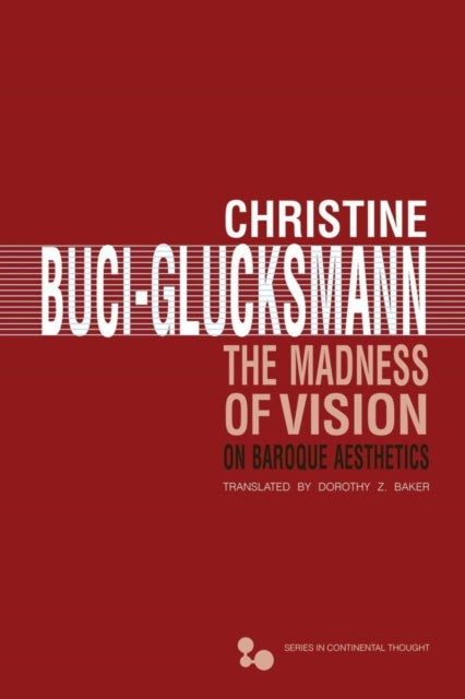 Book cover of: Madness of Vision. By: Christine Buci-Glucksmann