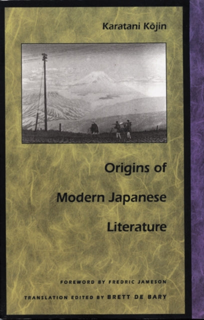 Book cover of: Origins of Modern Japanese Literature