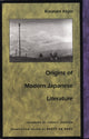 Book cover of: Origins of Modern Japanese Literature