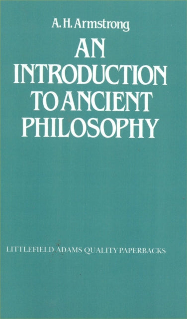 Book cover of: Introduction to Ancient Philosophy