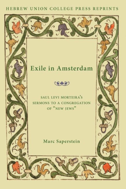 Book cover of: Exile in Amsterdam. By: Marc Saperstein