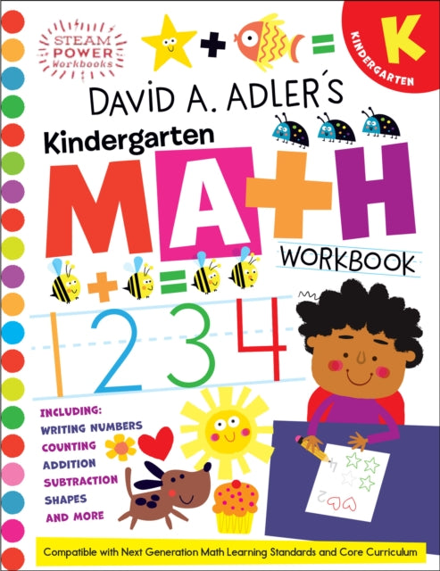 Book cover of: David A. Adlers Kindergarten Math Workbook. By: David A. Adler