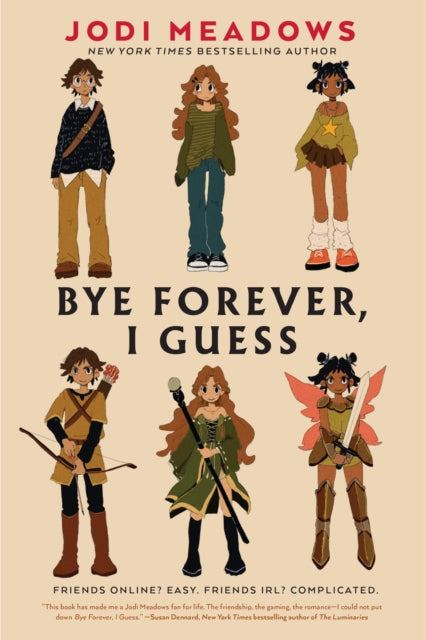 Book cover of: Bye Forever, I Guess. By: Jodi Meadows