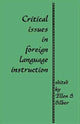 Book cover of: Critical Issues in Foreign Language Instruction