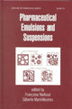 Book cover of: Pharmaceutical Emulsions and Suspensions