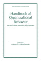 Book cover of: Handbook of Organizational Behavior, Revised and Expanded. By: Robert T. Golembiewski