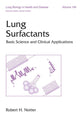 Book cover of: Lung Surfactants. By: Robert H. Notter
