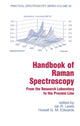 Book cover of: Handbook of Raman Spectroscopy. By: Ian Lewis