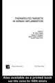Book cover of: Therapeutic Targets in Airway Inflammation