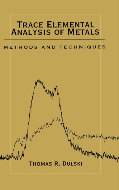 Book cover of: Trace Elemental Analysis of Metals