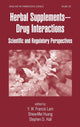 Book cover of: Herbal Supplements-Drug Interactions