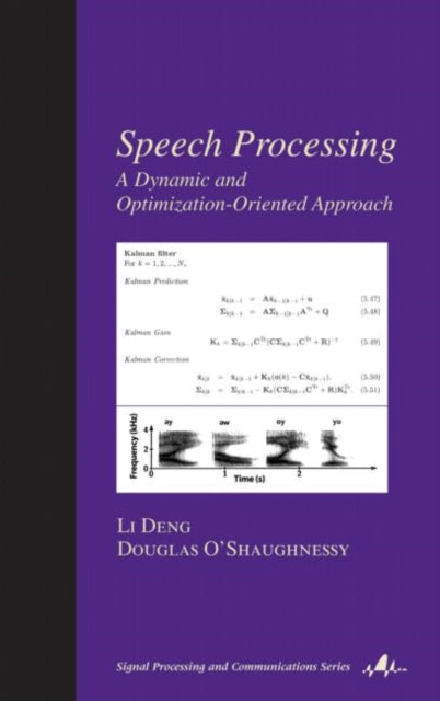 Book cover of: Speech Processing