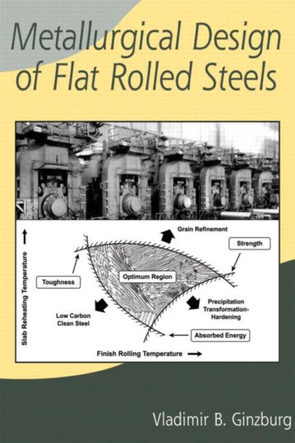 Book cover of: Metallurgical Design of Flat Rolled Steels. By: Vladimir B. Ginzburg