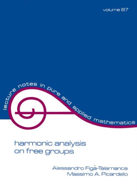 Book cover of: Harmonic Analysis on Free Groups