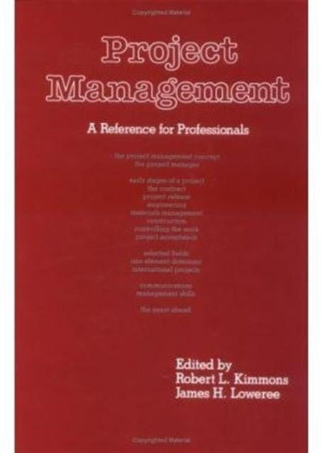 Book cover of: Project Management