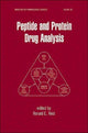Book cover of: Peptide and Protein Drug Analysis. By: Ronald Reid