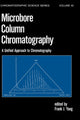 Book cover of: Microbore Column Chromatography. By: F. J. Yang