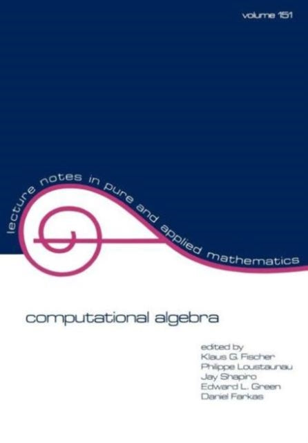 Book cover of: Computational Algebra