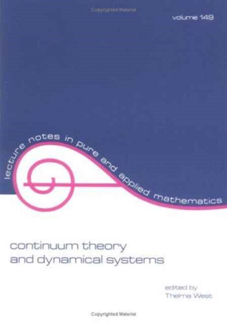 Book cover of: Continuum Theory & Dynamical Systems