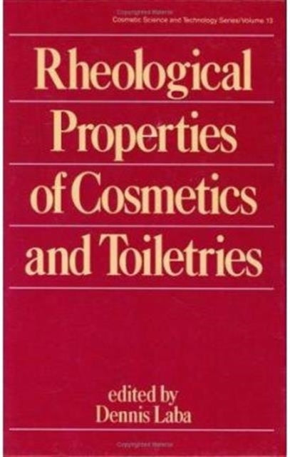 Book cover of: Rheological Properties of Cosmetics and Toiletries
