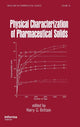 Book cover of: Physical Characterization of Pharmaceutical Solids