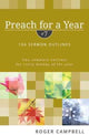 Book cover of: Preach for a Year – 104 Sermon Outlines