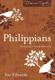 Book cover of: Philippians – Discovering Joy Through Relationship. By: Sue Edwards