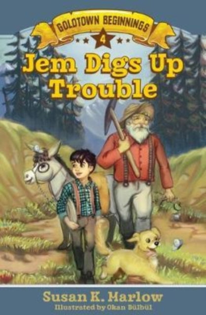 Book cover of: Jem Digs Up Trouble. By: Susan K. Marlow
