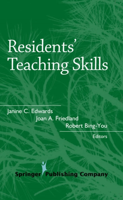 Book cover of: Residents' Teaching Skills