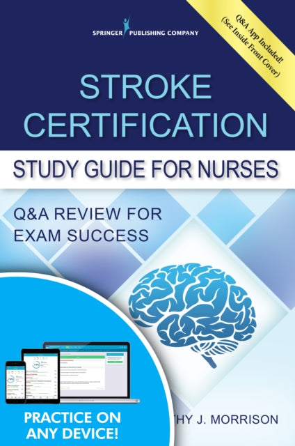 Book cover of: Stroke Certification Study Guide for Nurses. By: Kathy Morrison