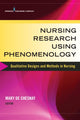 Book cover of: Nursing Research Using Phenomenology. By: Mary De Chesnay