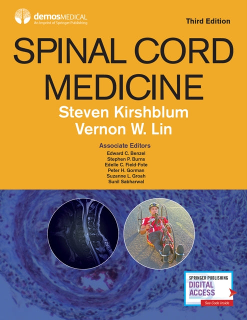 Book cover of: Spinal Cord Medicine, Third Edition. By: Steven Kirshblum