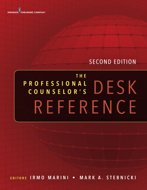 Book cover of: Professional Counselor's Desk Reference. By: Irmo Marini