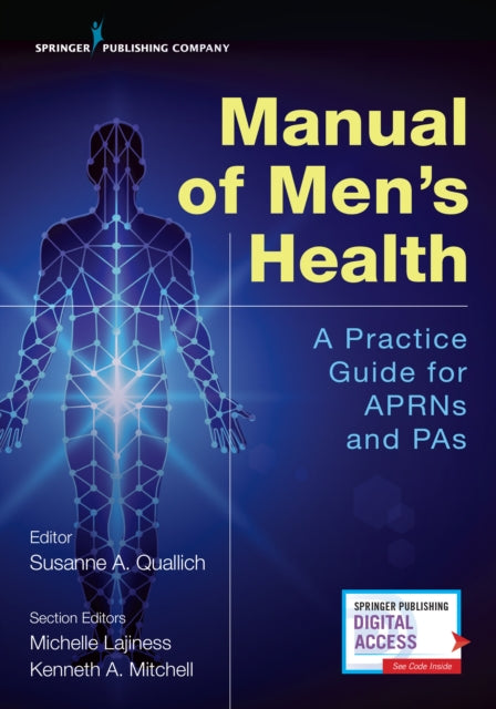Book cover of: Manual of Men’s Health. By: Susanne A. Quallich