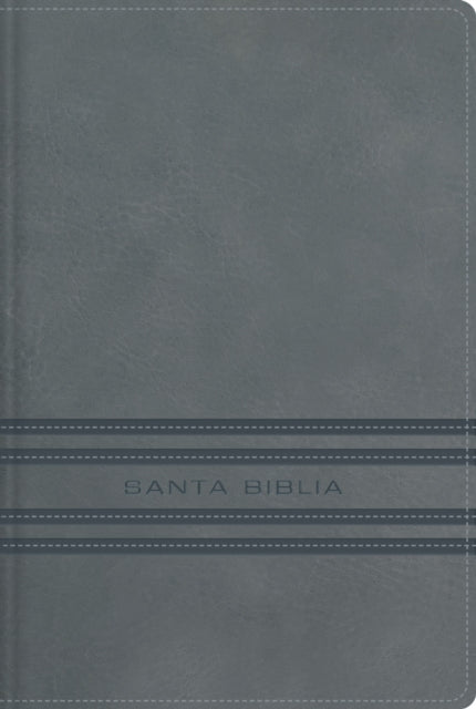 Book cover of: NBLA, Santa Biblia, Edicion versificada, Tamano bolsillo, Leathersoft, Gris, Palabras de Jesus en rojo, Comfort Print
